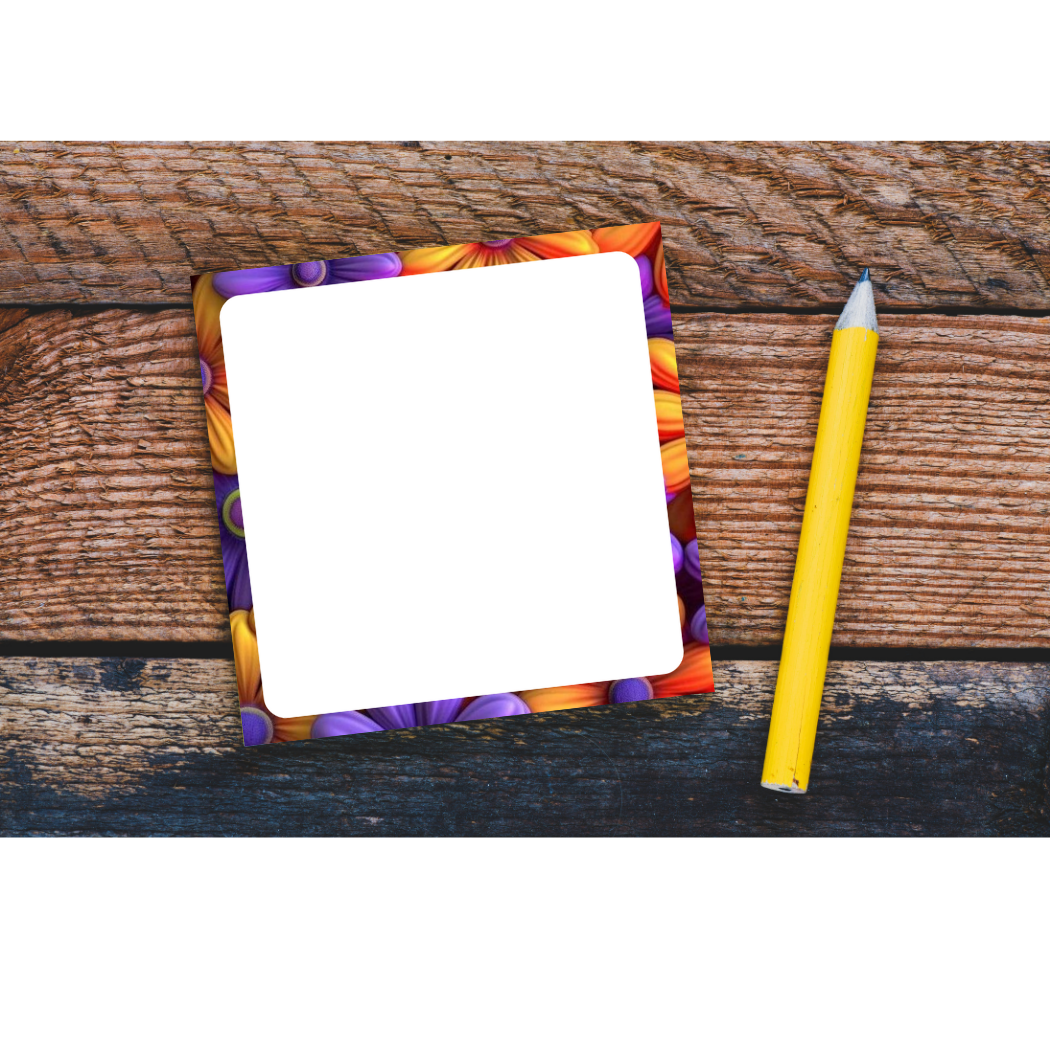 FLOWER MEMO PAD