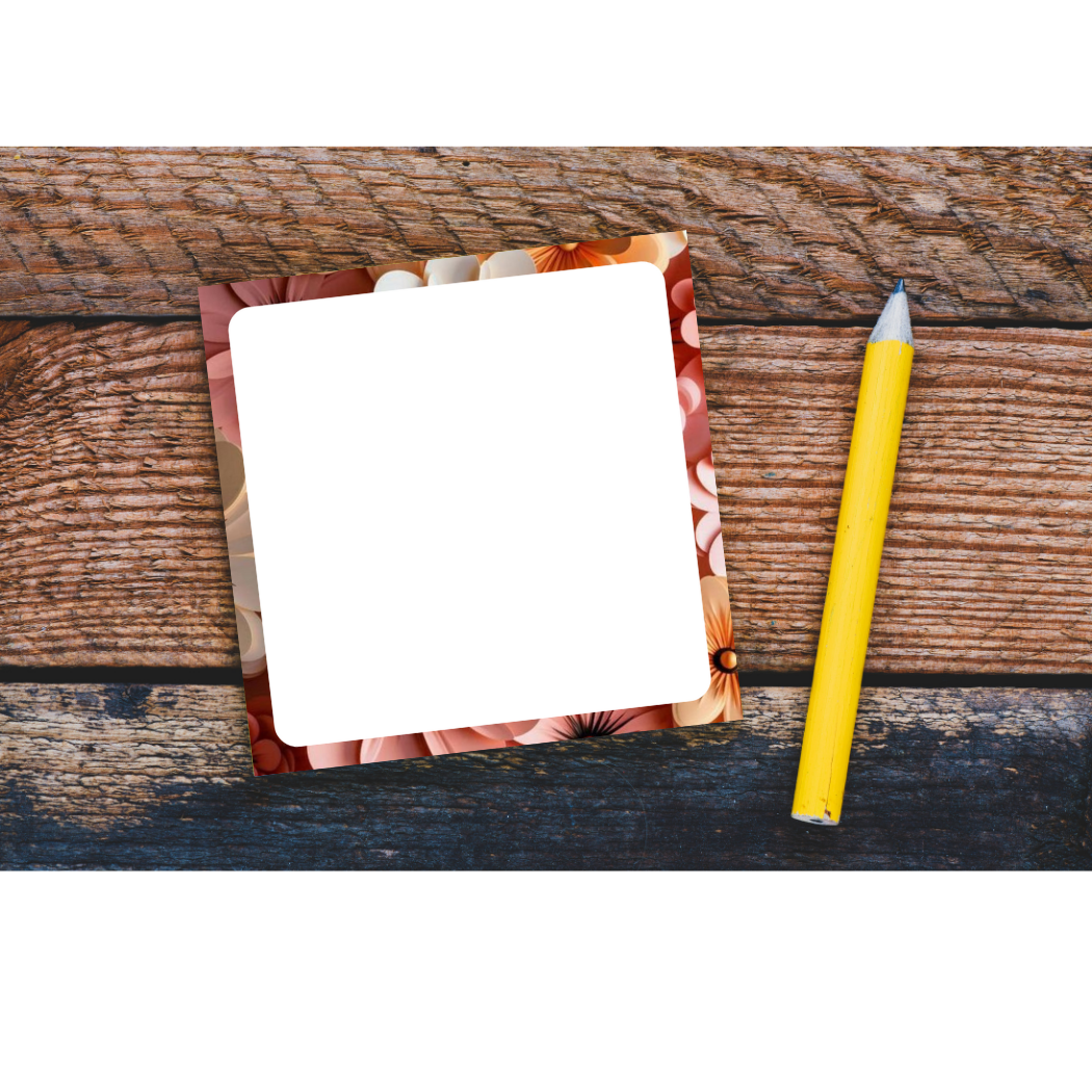 FLOWER MEMO PAD