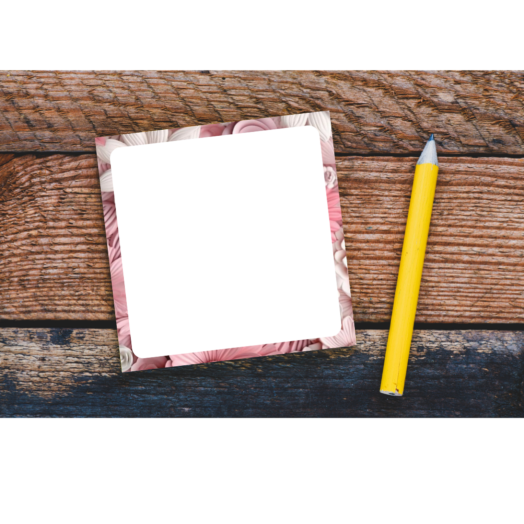 FLOWER MEMO PAD