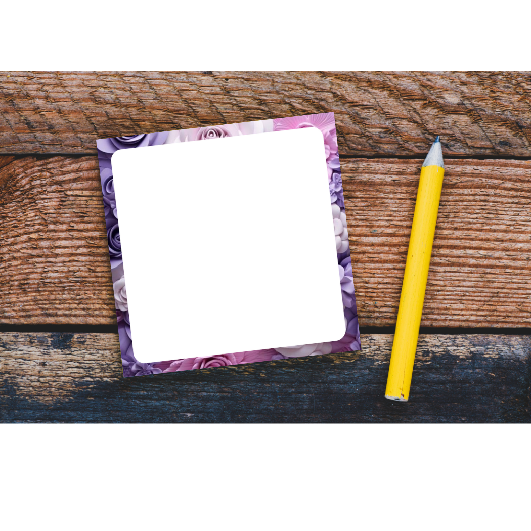 FLOWER MEMO PAD