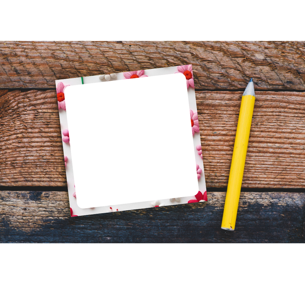 FLOWER MEMO PAD