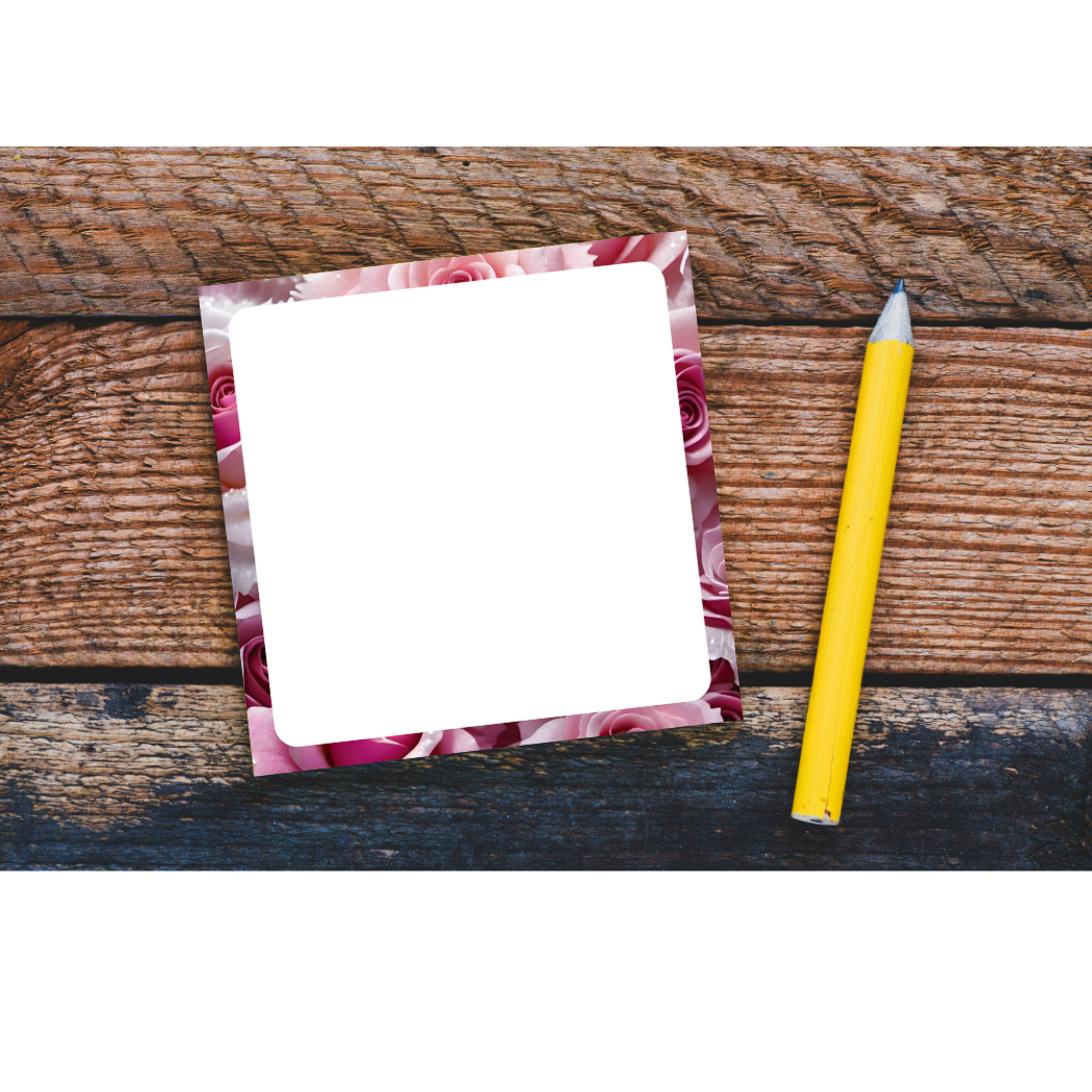 FLOWER MEMO PAD