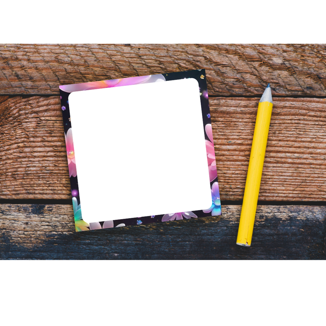 FLOWER MEMO PAD