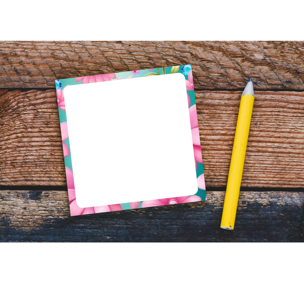 FLOWER MEMO PAD