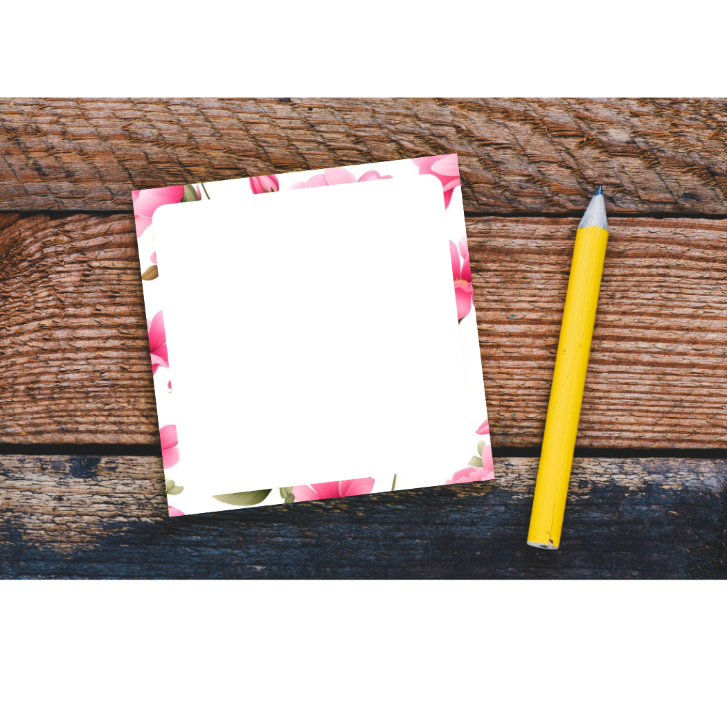 FLOWER MEMO PAD
