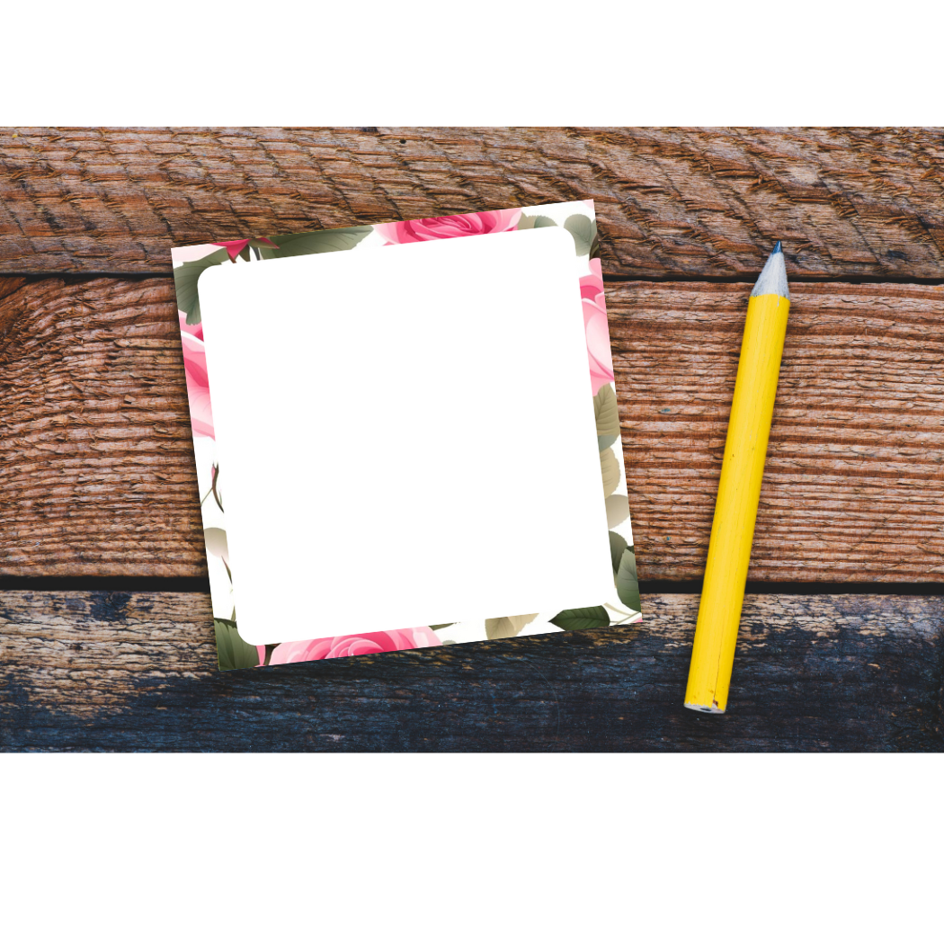 FLOWER MEMO PAD