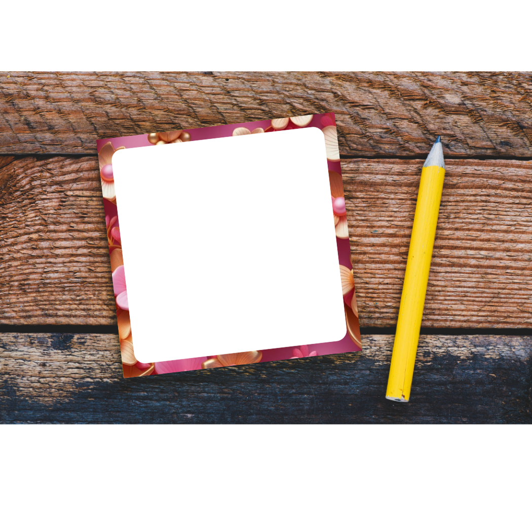 FLOWER MEMO PAD