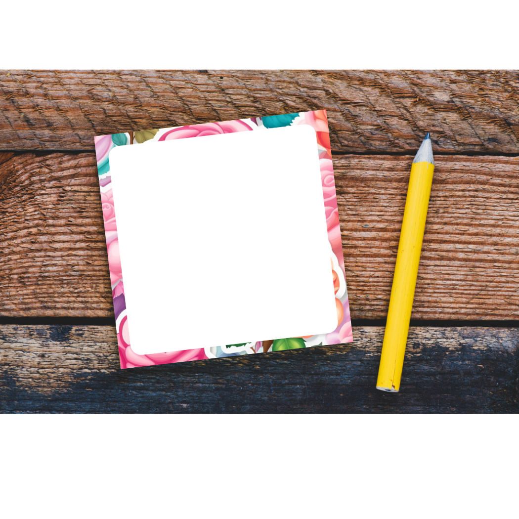 FLOWER MEMO PAD