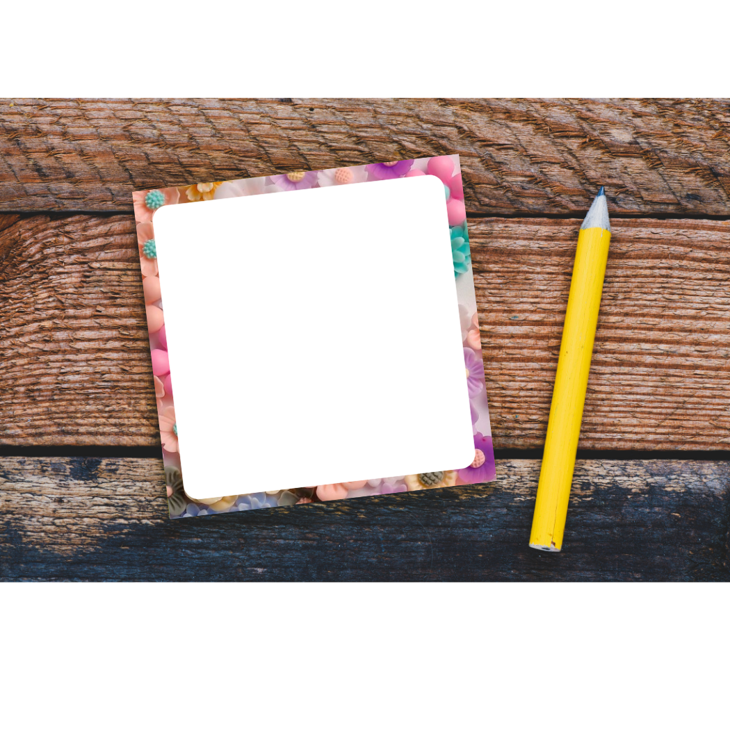 FLOWER MEMO PAD