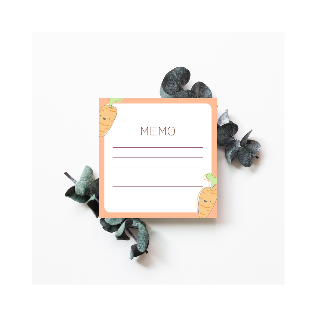 FRUITY MEMO PAD