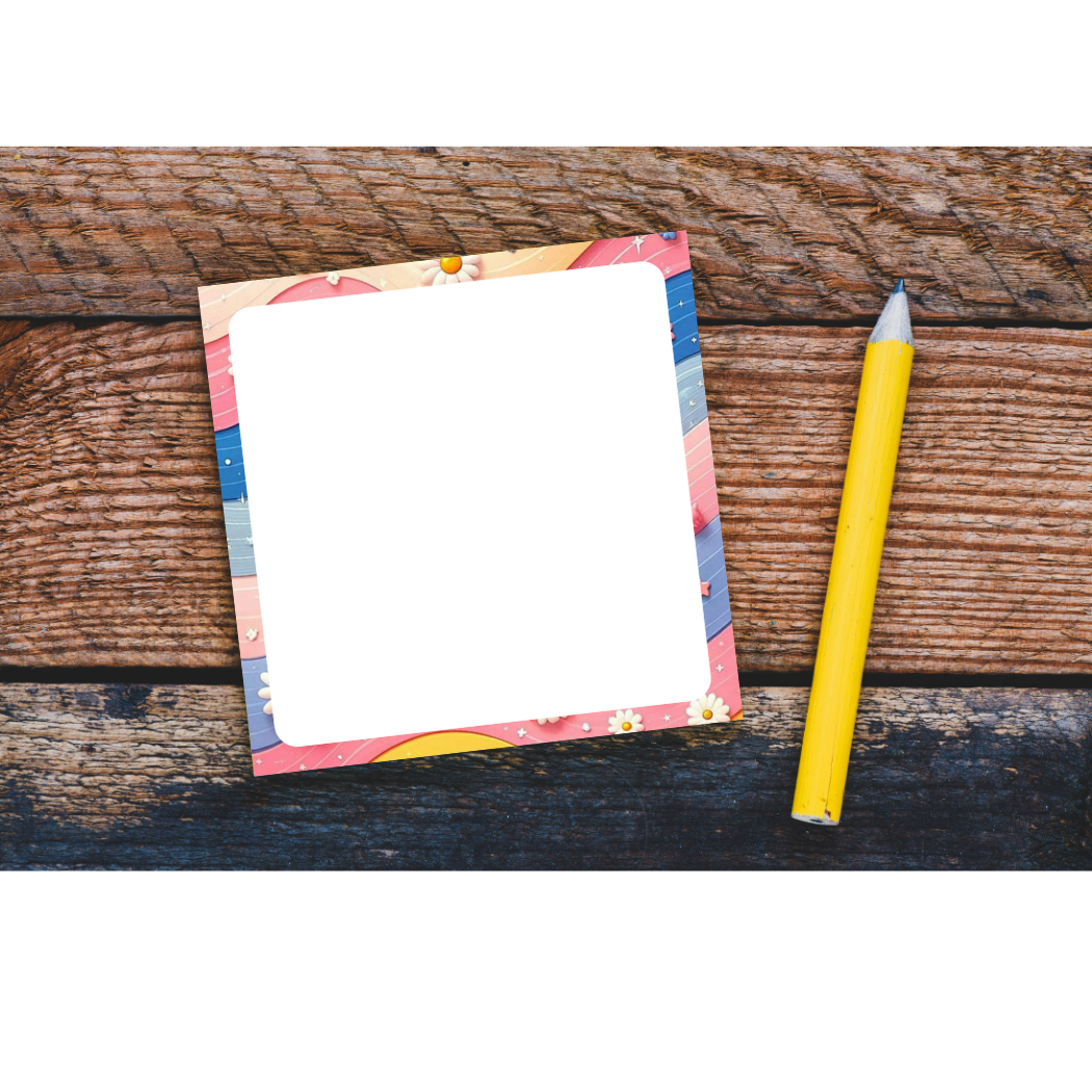 FLOWER MEMO PAD