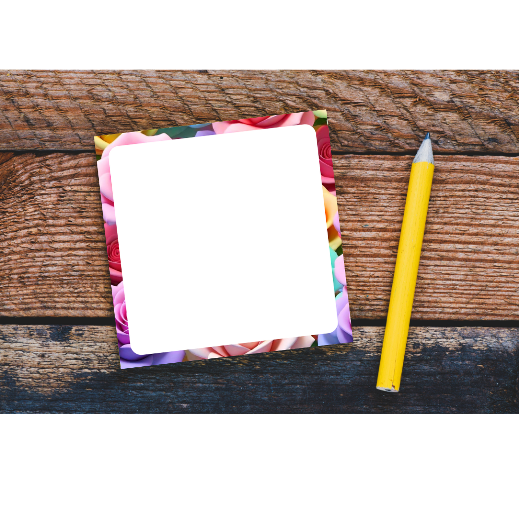FLOWER MEMO PAD