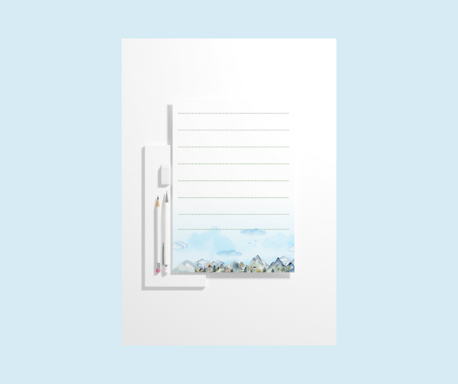 SCENERY NOTEPAD