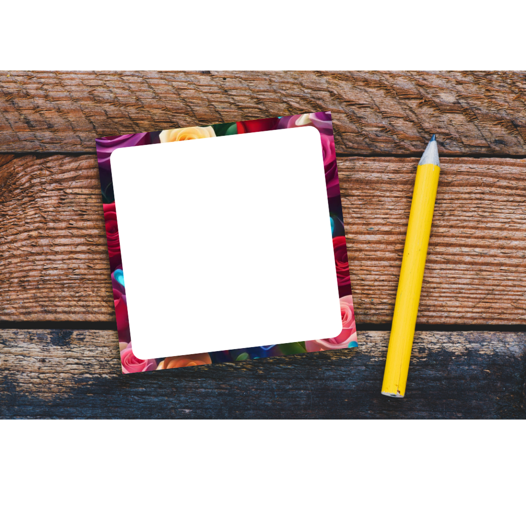 FLOWER MEMO PAD