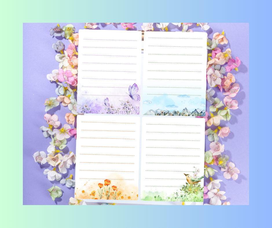 SCENERY NOTEPAD