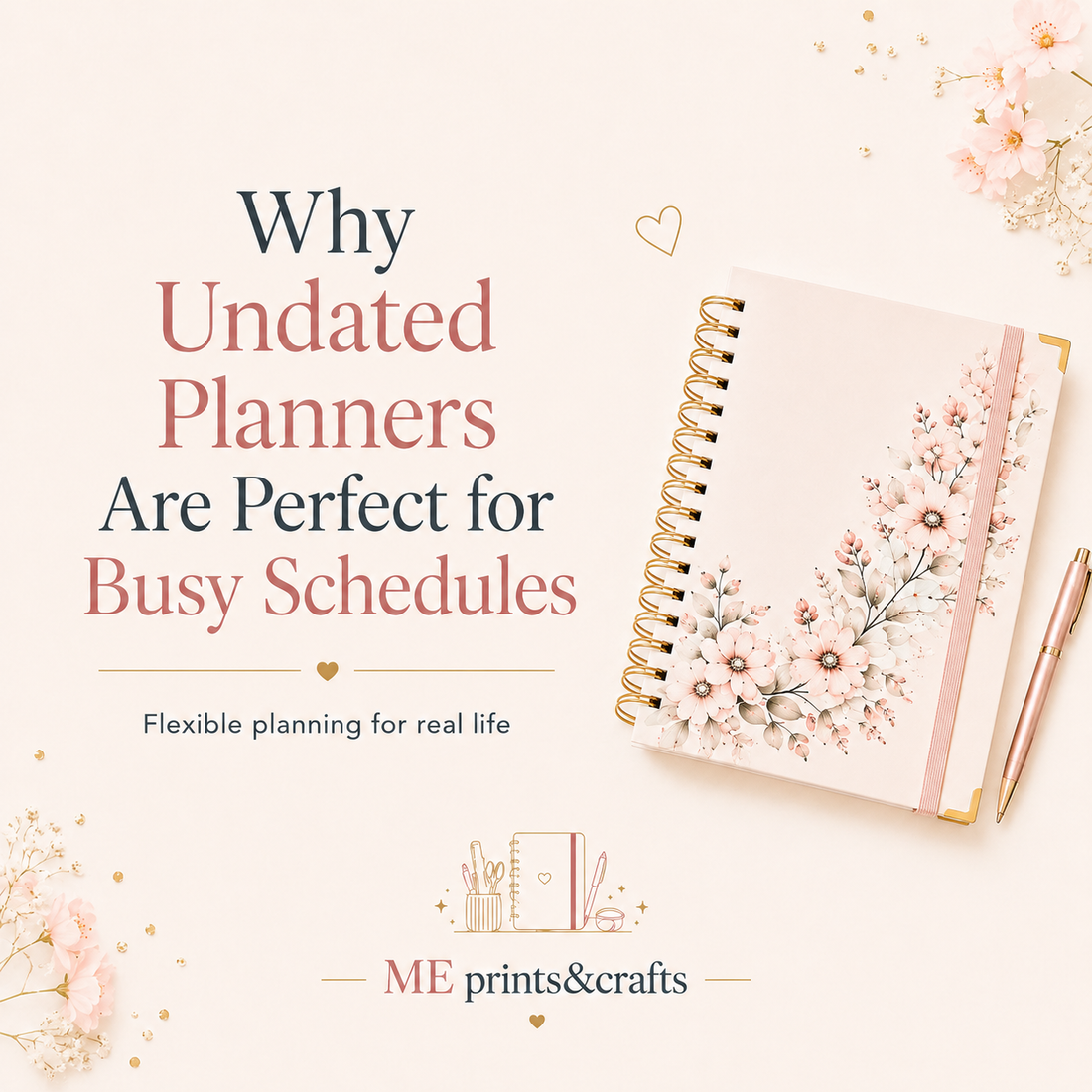 Why Undated Planners Are Perfect for Busy Schedules