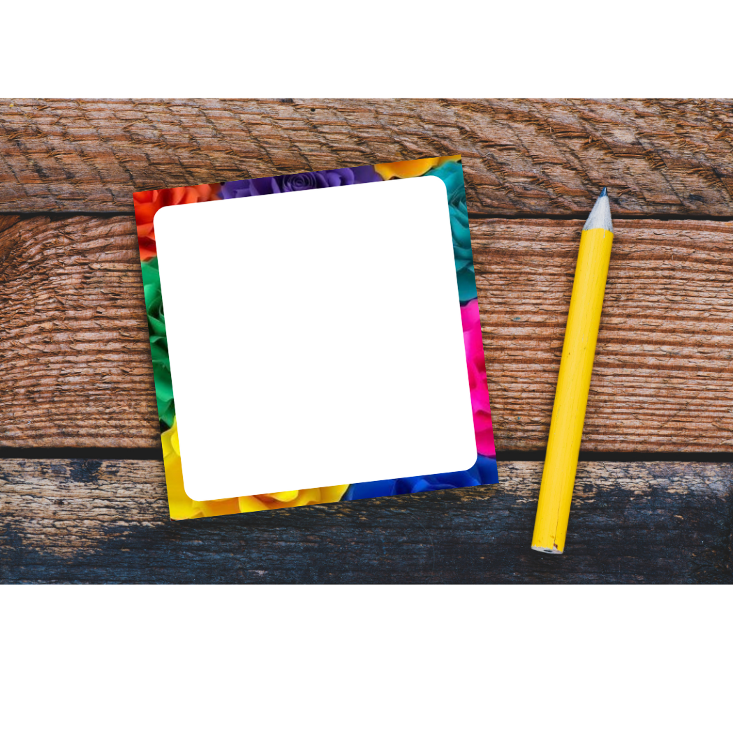 FLOWER MEMO PAD