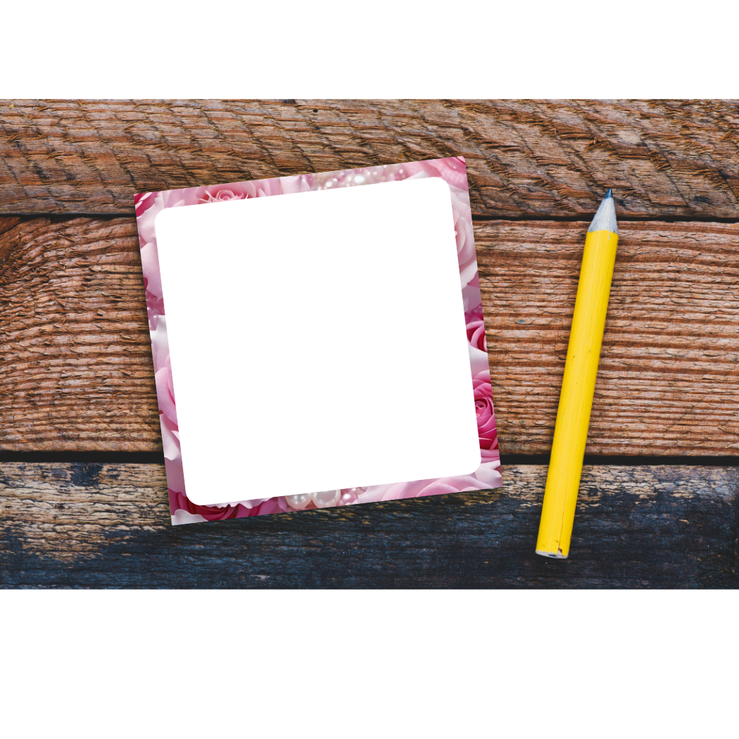 FLOWER MEMO PAD