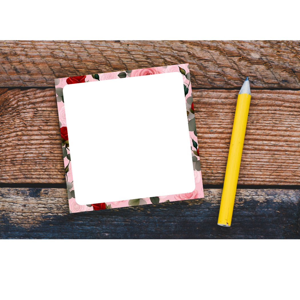 FLOWER MEMO PAD