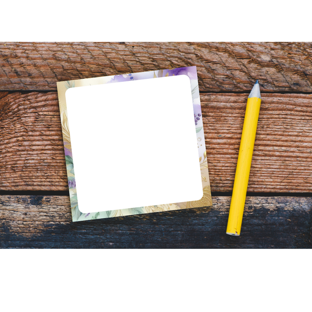 FLOWER MEMO PAD