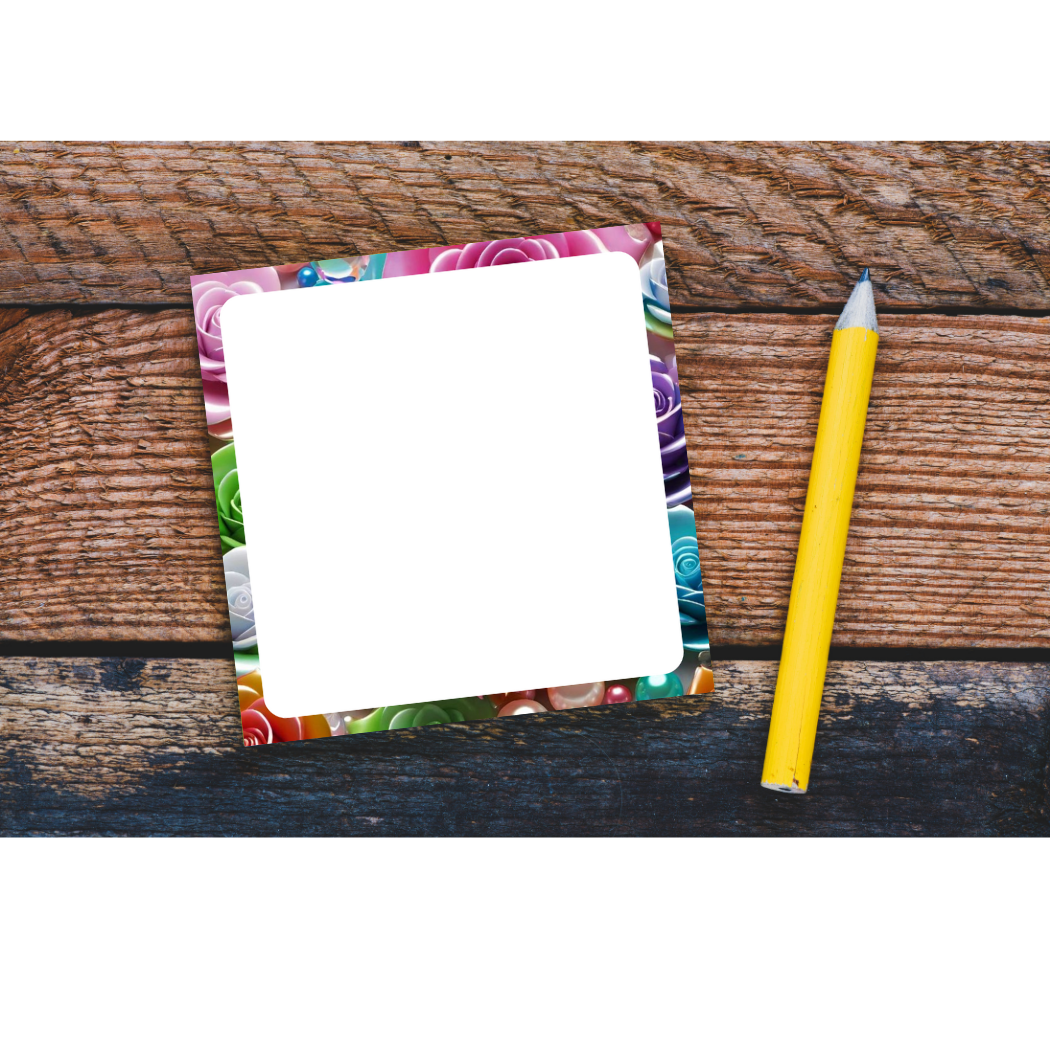 FLOWER MEMO PAD