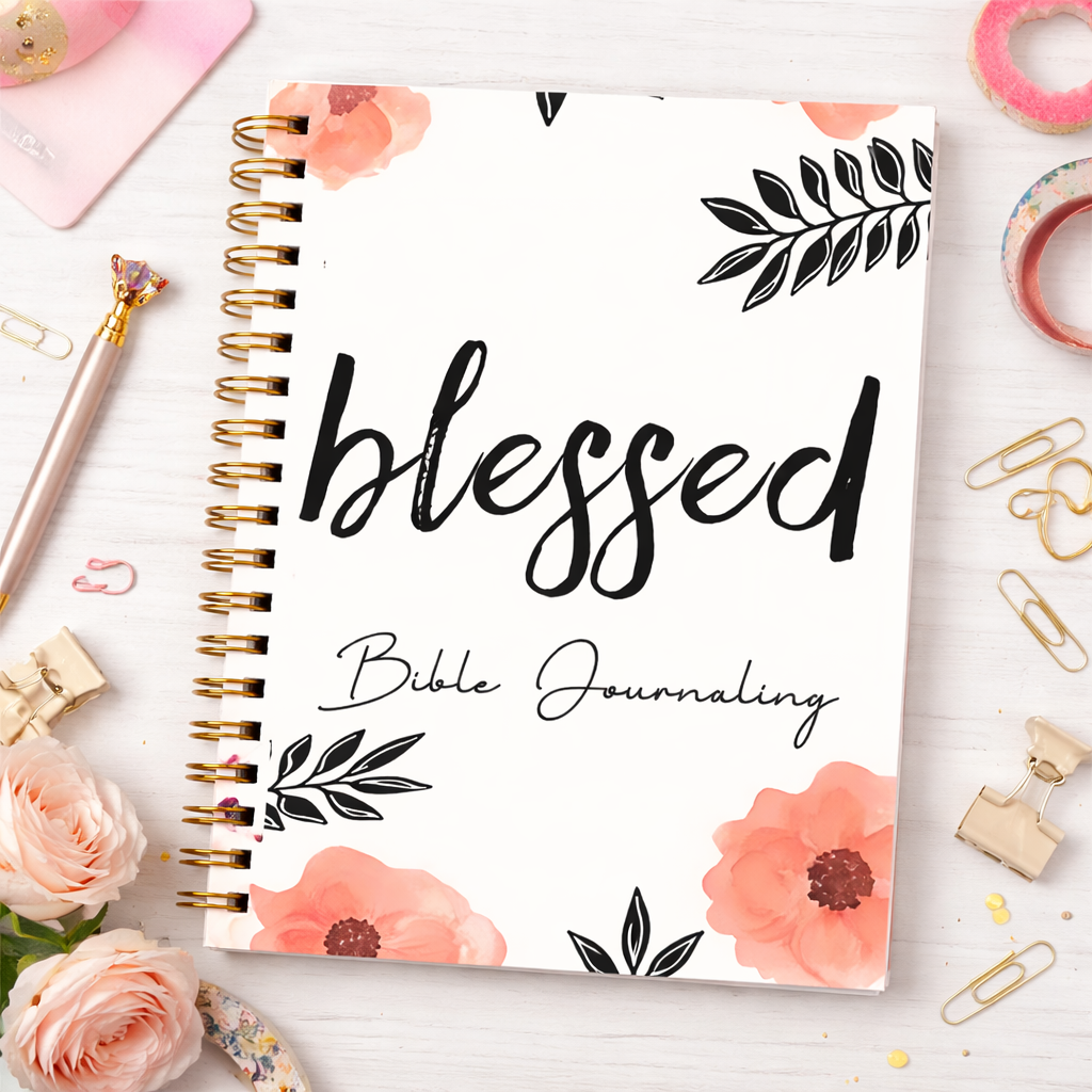 Christian Bible Planner – Prayer Journal & Scripture Writing Notebook