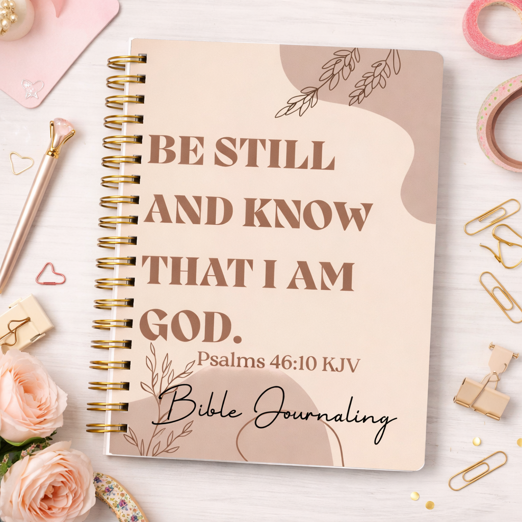 Christian Bible Planner – Prayer Journal & Scripture Writing Notebook