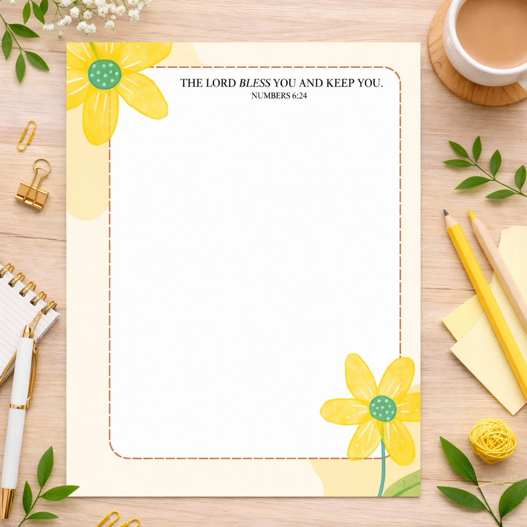 christian notepads