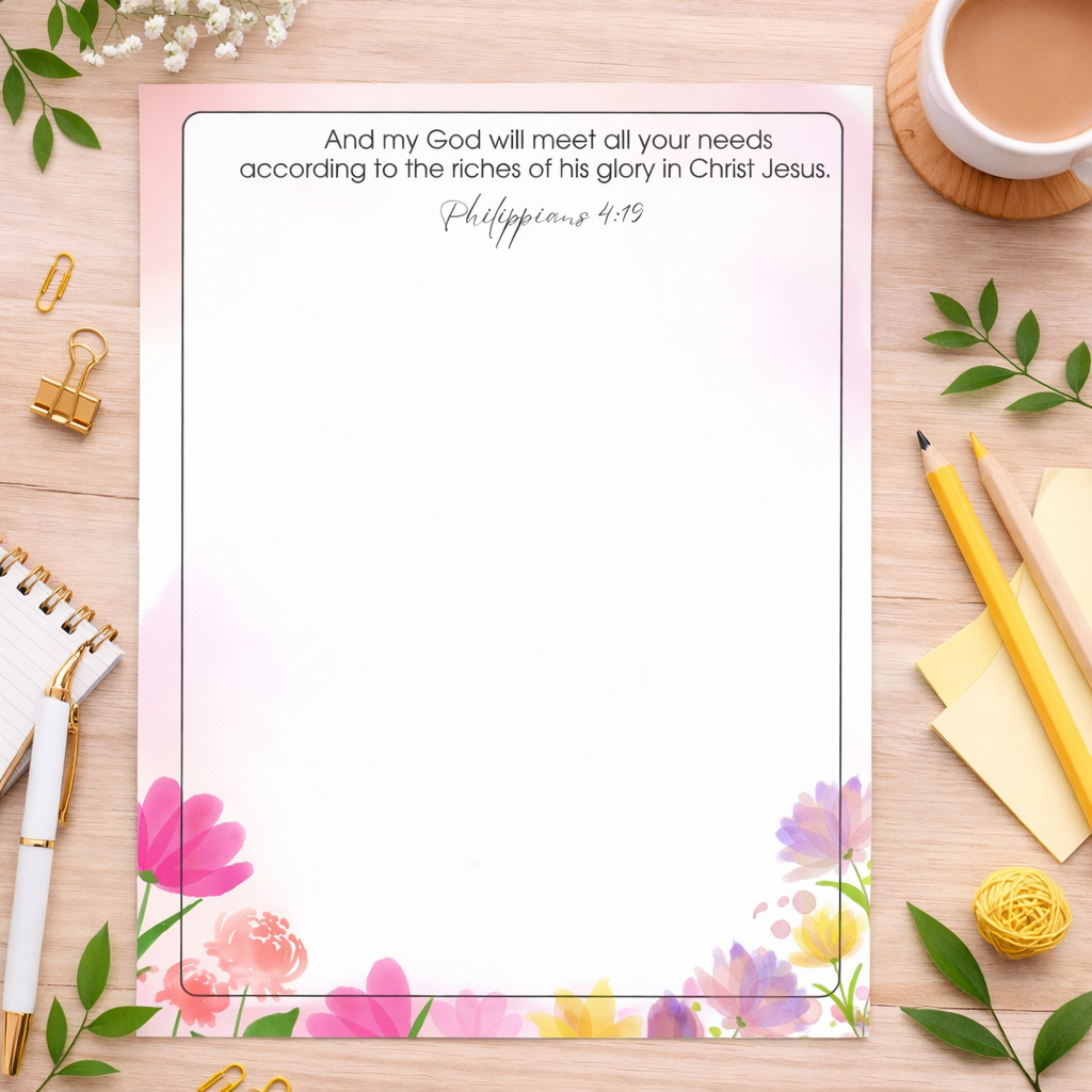 christian notepads