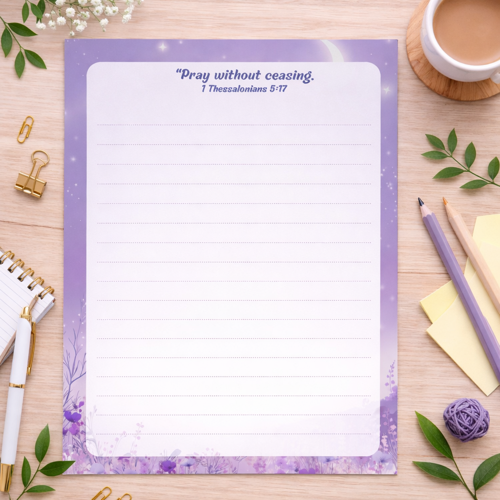 christian notepads