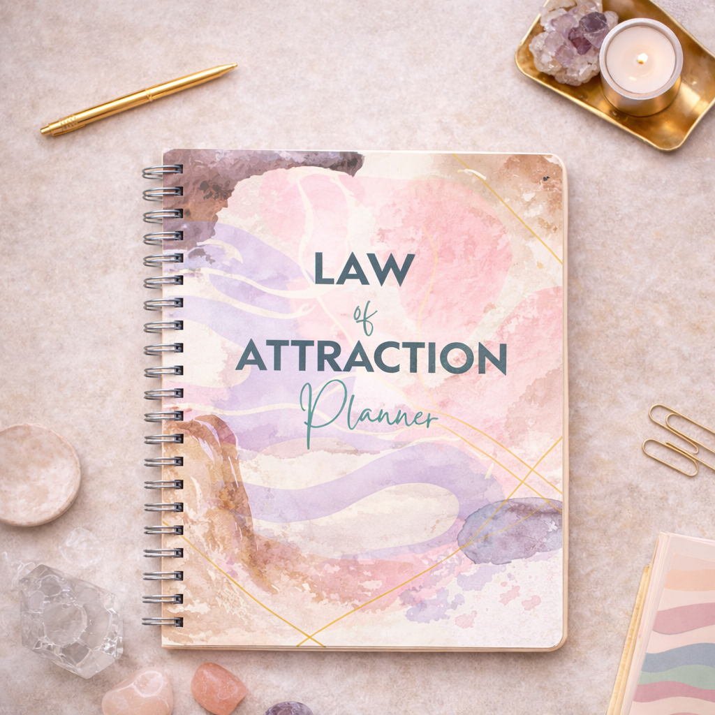 Law of Attraction Planner | Manifestation Journal | Goal Setting Planner